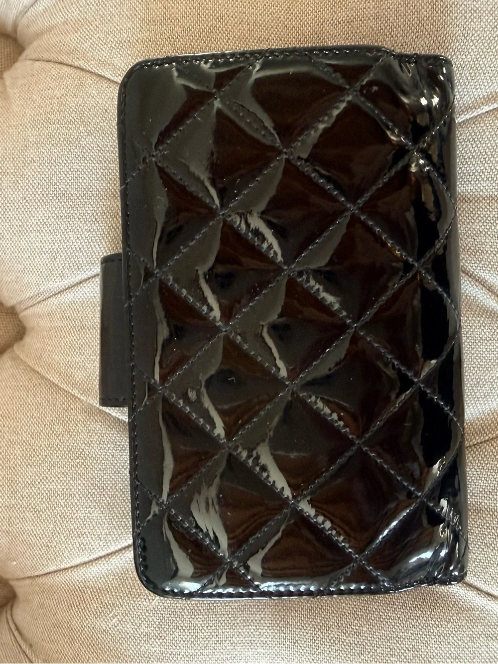 Authentic Chanel Brilliant Collection French Bifold Wallet -Medium Full Set